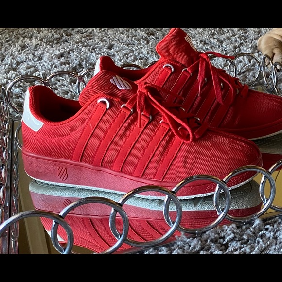 all red kswiss